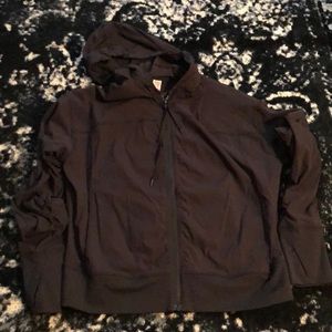 Black Lucy workout hoodie